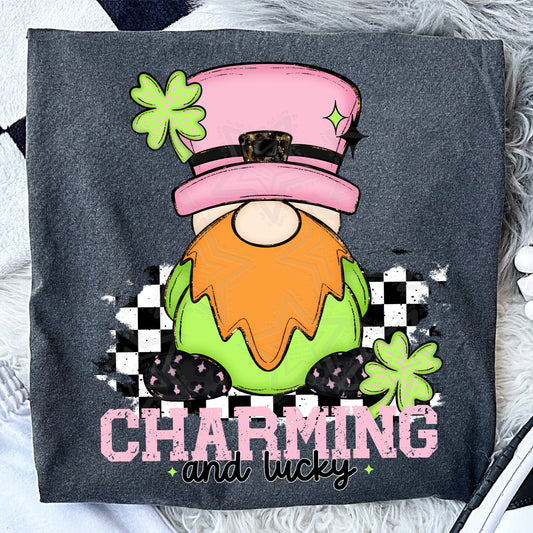Charming and lucky DTF Transfer (Fabrics)