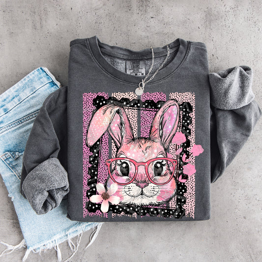 Bunny frame DTF Transfer (Fabrics)