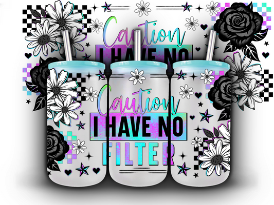 I have no Filter 16 oz UV DTF Wrap