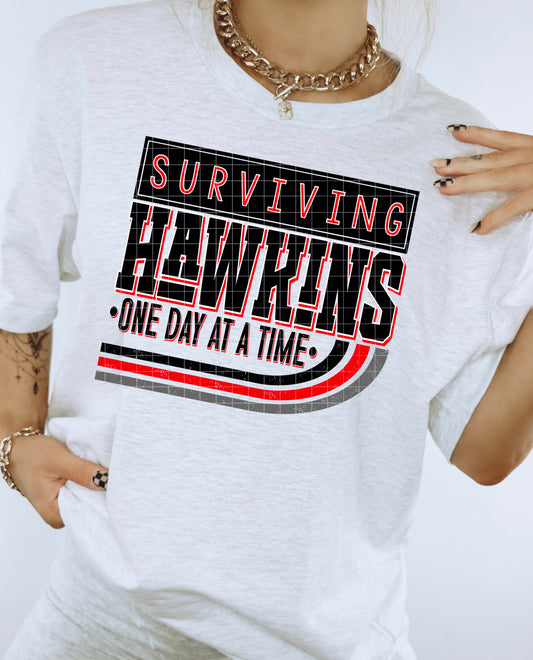 Surviving Hawkins DTF Transfer