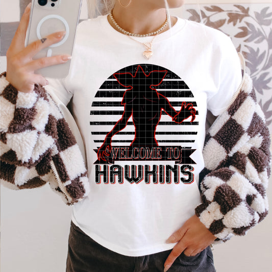 Welcome To Hawkins DTF Transfer