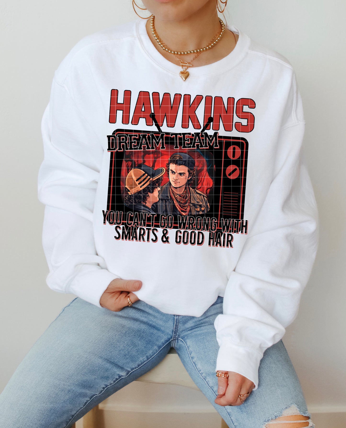 Hawkins Dream Team DTF Transfer