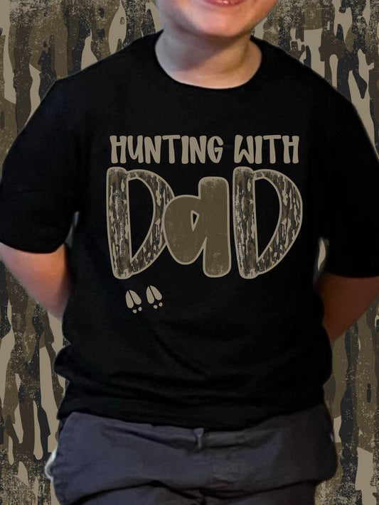 Hunting with Dad DTF Transfer (fabrics)