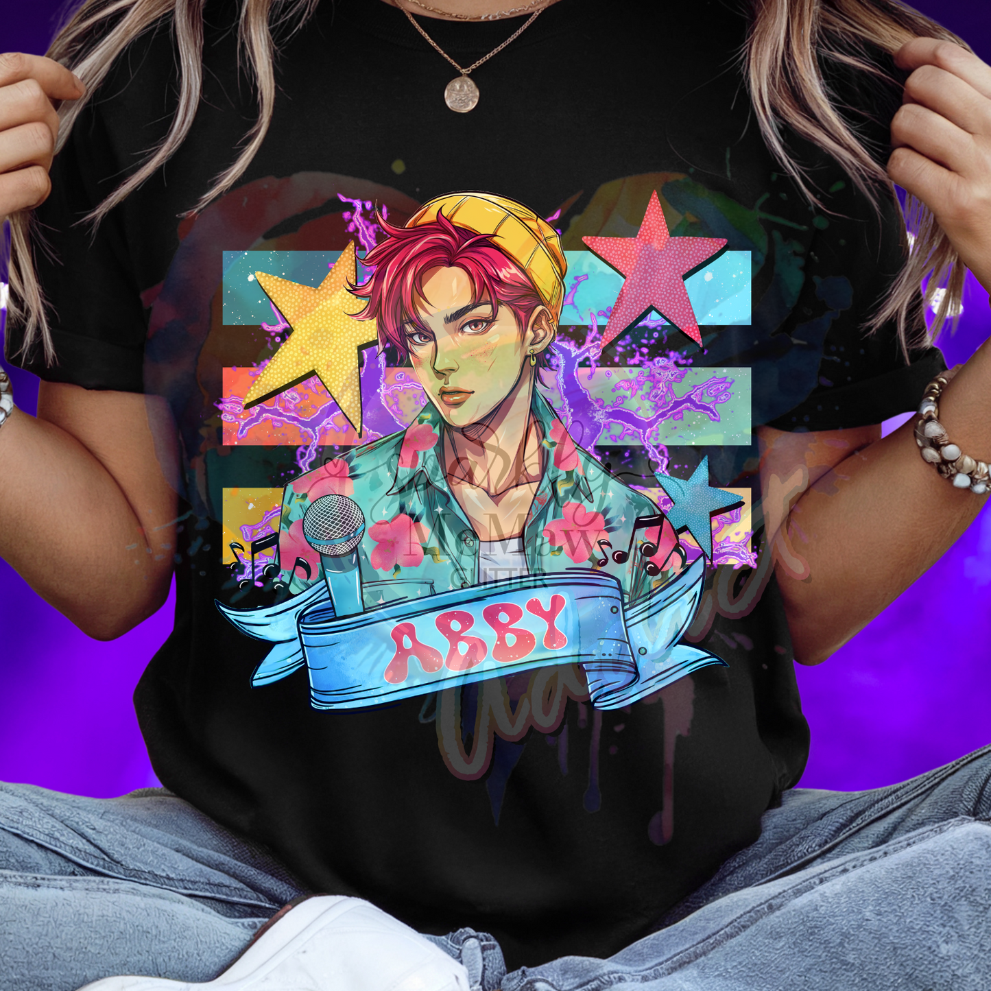 Abby inspired DTF Print (Fabrics only) 2$ print deal