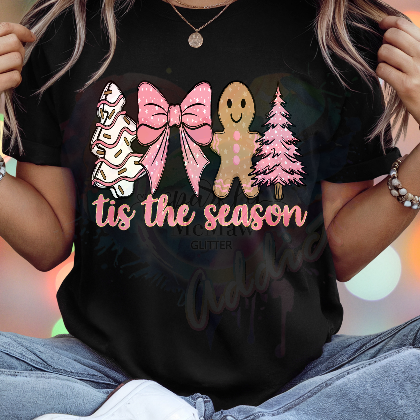 Tis the Season 5 Ready to Press DTF Transfer (Fabrics only)