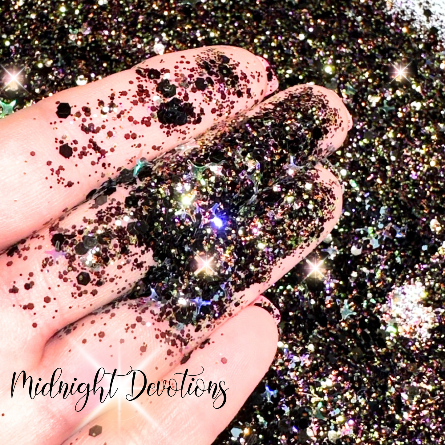 Midnight Devotions Chunky Glitter Mix with Shapes