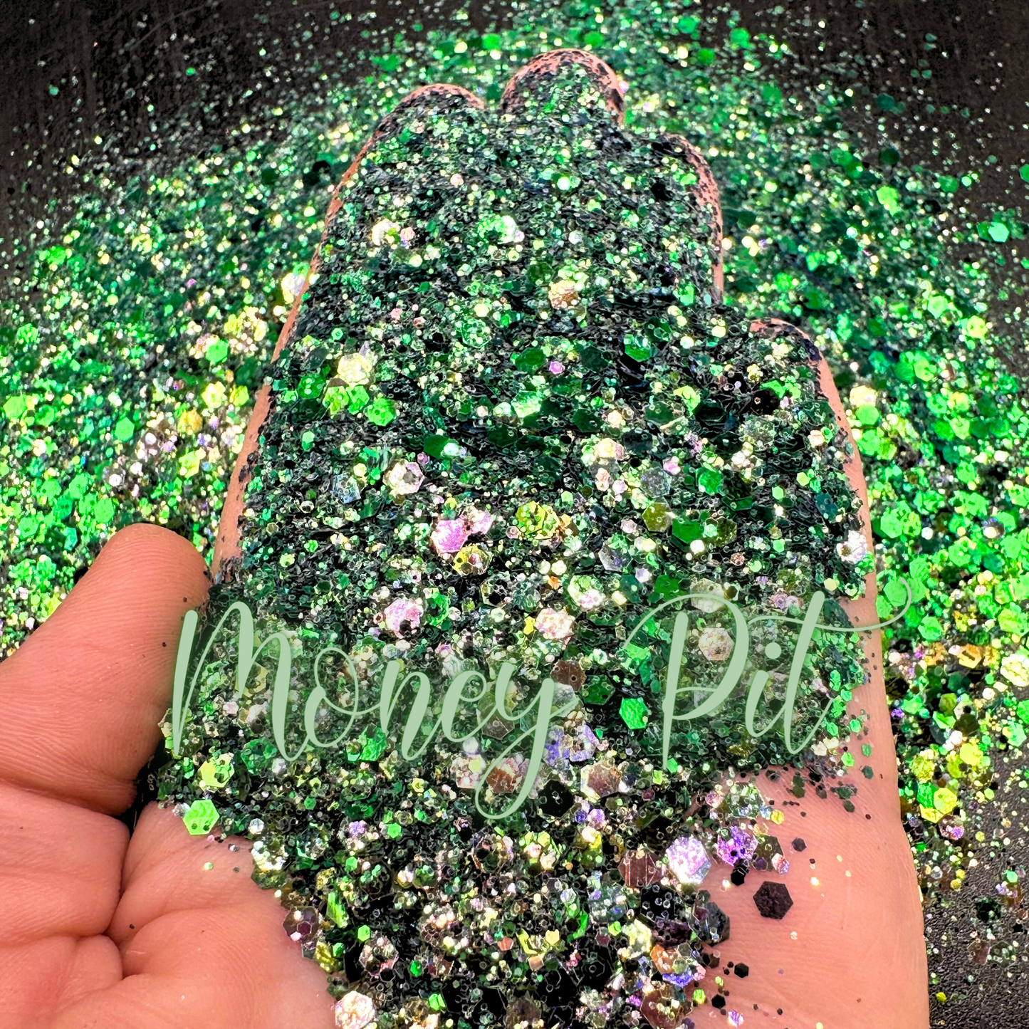 Money Pit Color Shifting Chunky glitter Mix