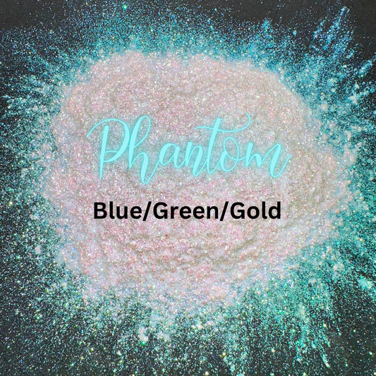 Phantom Blue/Green/Gold chameleon Powder