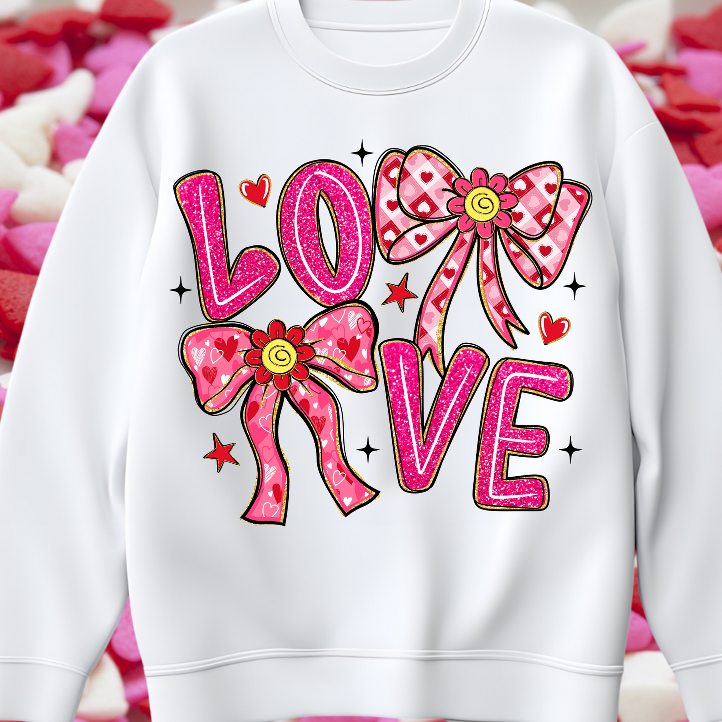 LOVE Coquette DTF Transfer (fabrics)