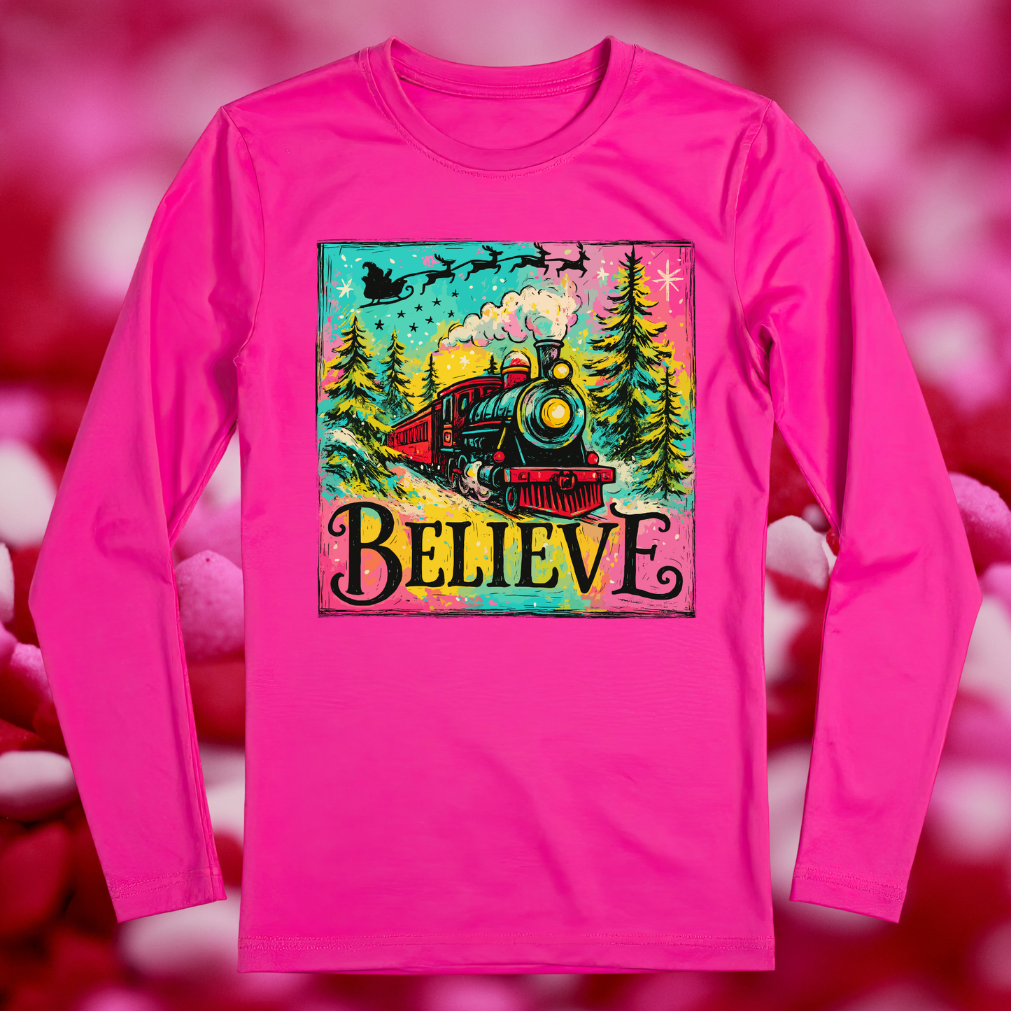 Believe North Pole DTF Transfer (Fabrics Only)