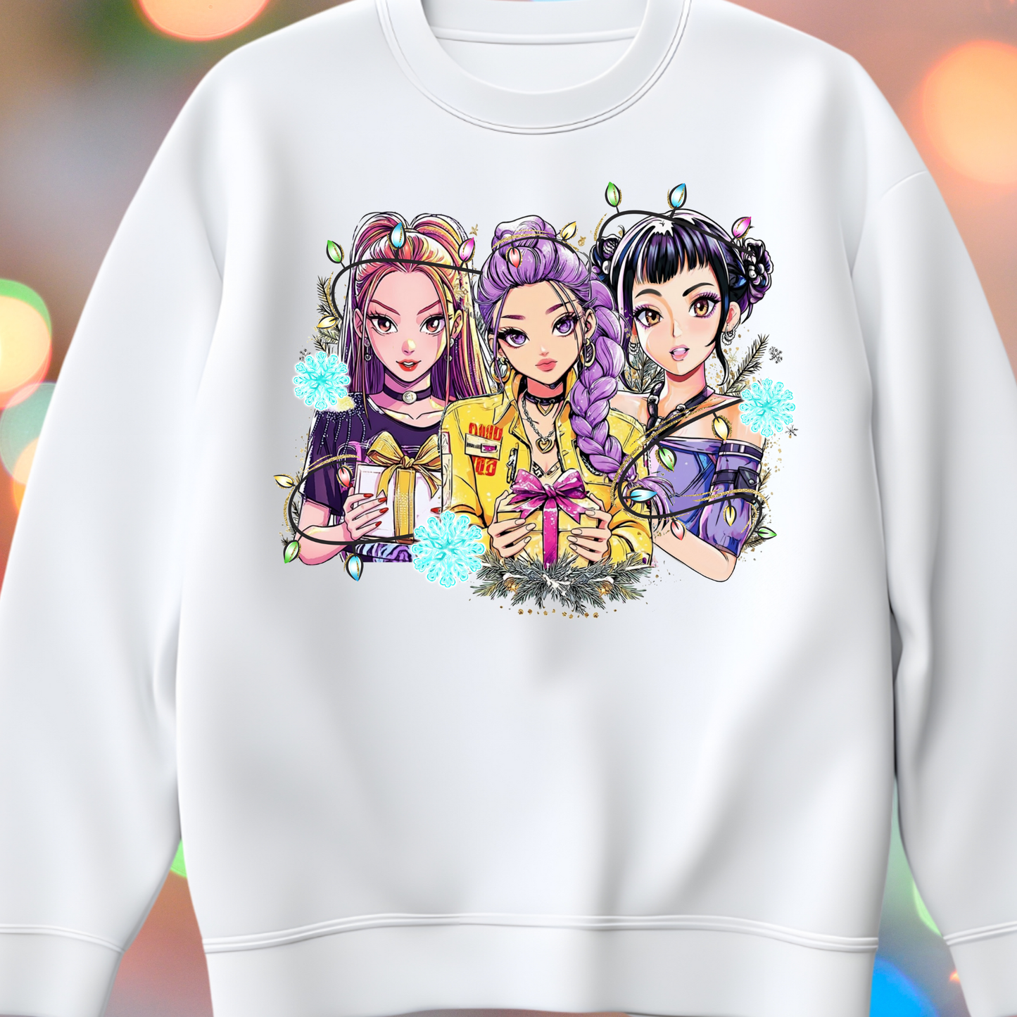 K*pop Christmas DTF Transfer (fabrics only)