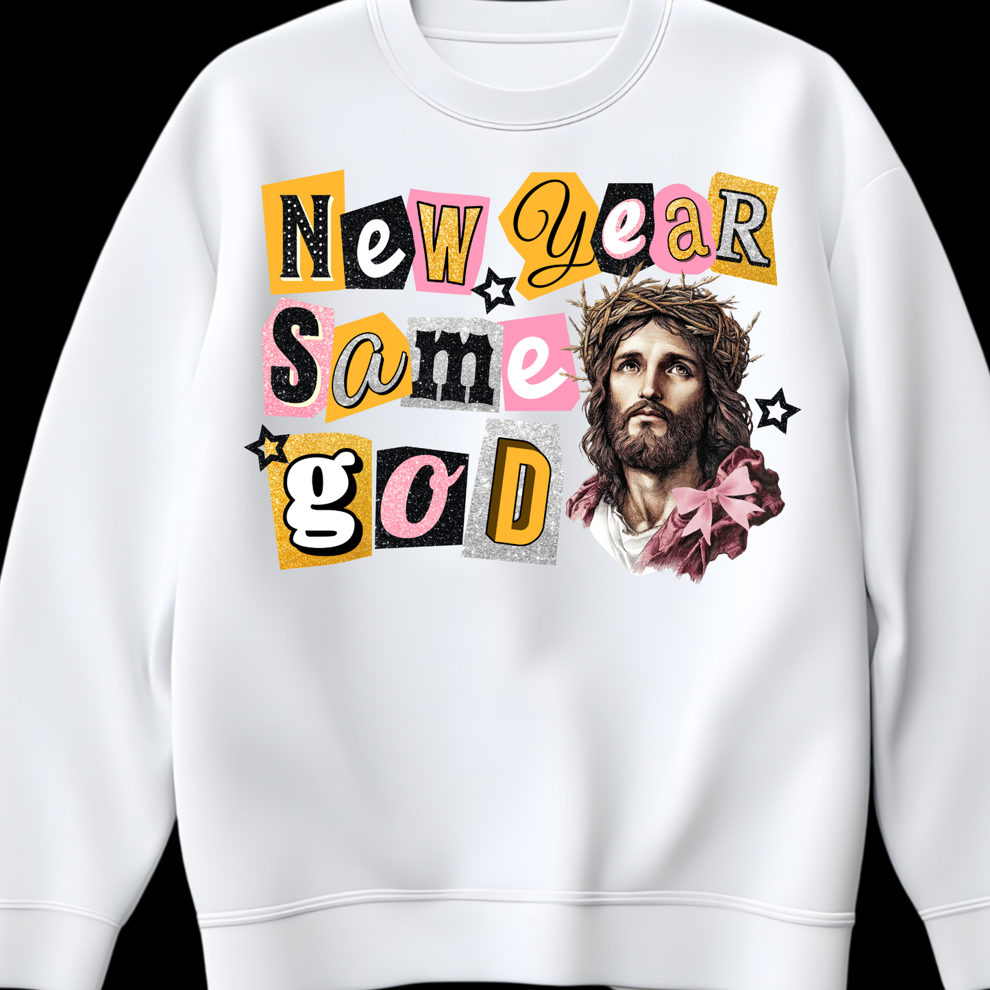 New Year Same God DTF Transfer (Fabrics)