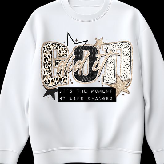 God did it DTF Transfer