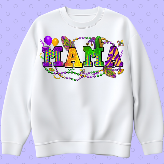Mama Mardi DTF Transfer