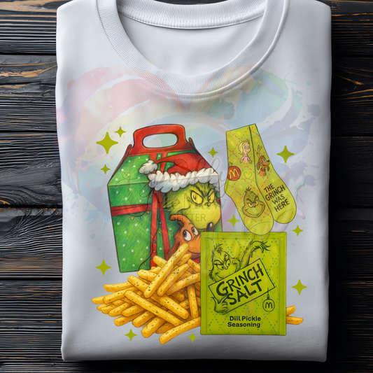 Grinch meal  DTF Transfer