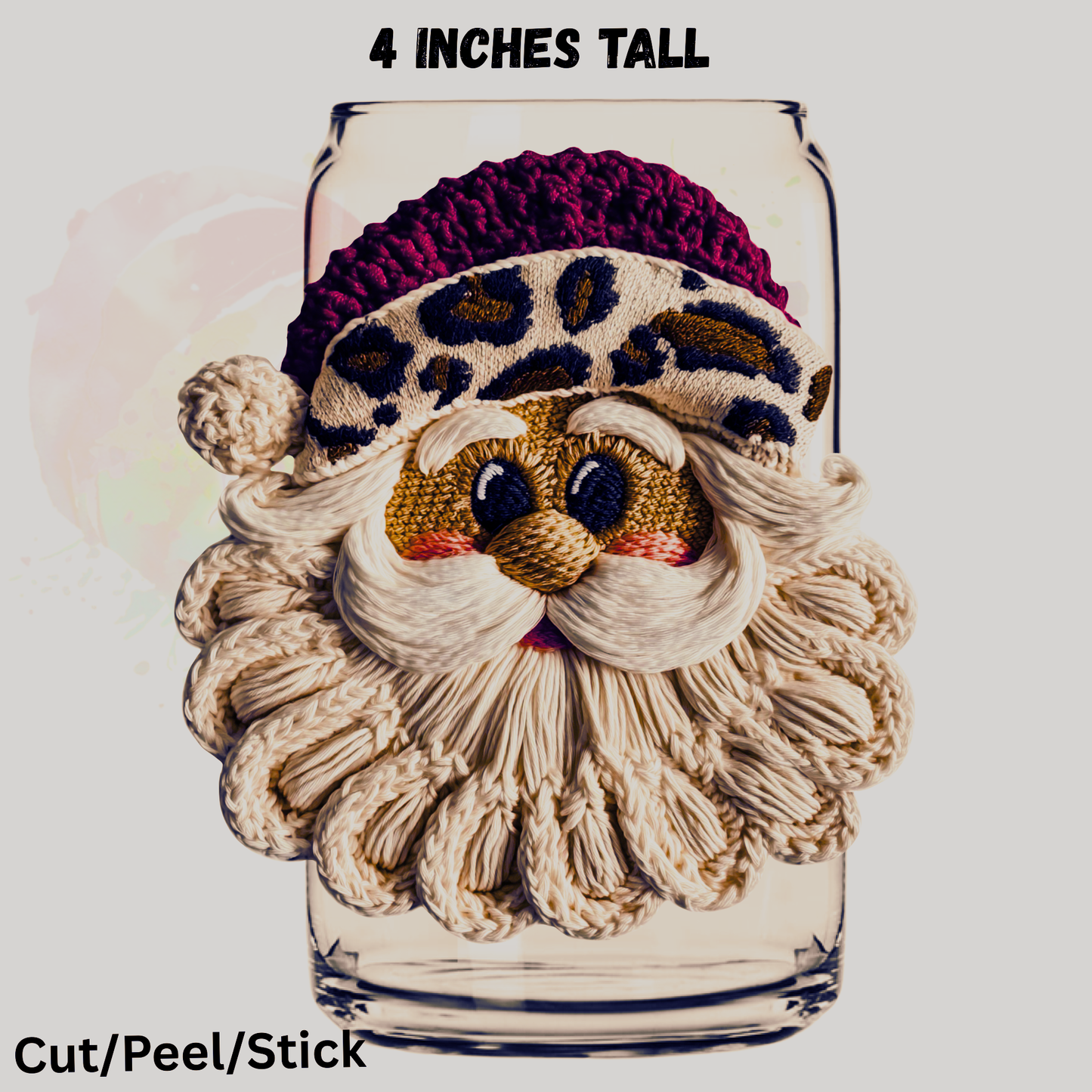 Christmas Yarn UV DTF Bundle (all are 4 inches tall)