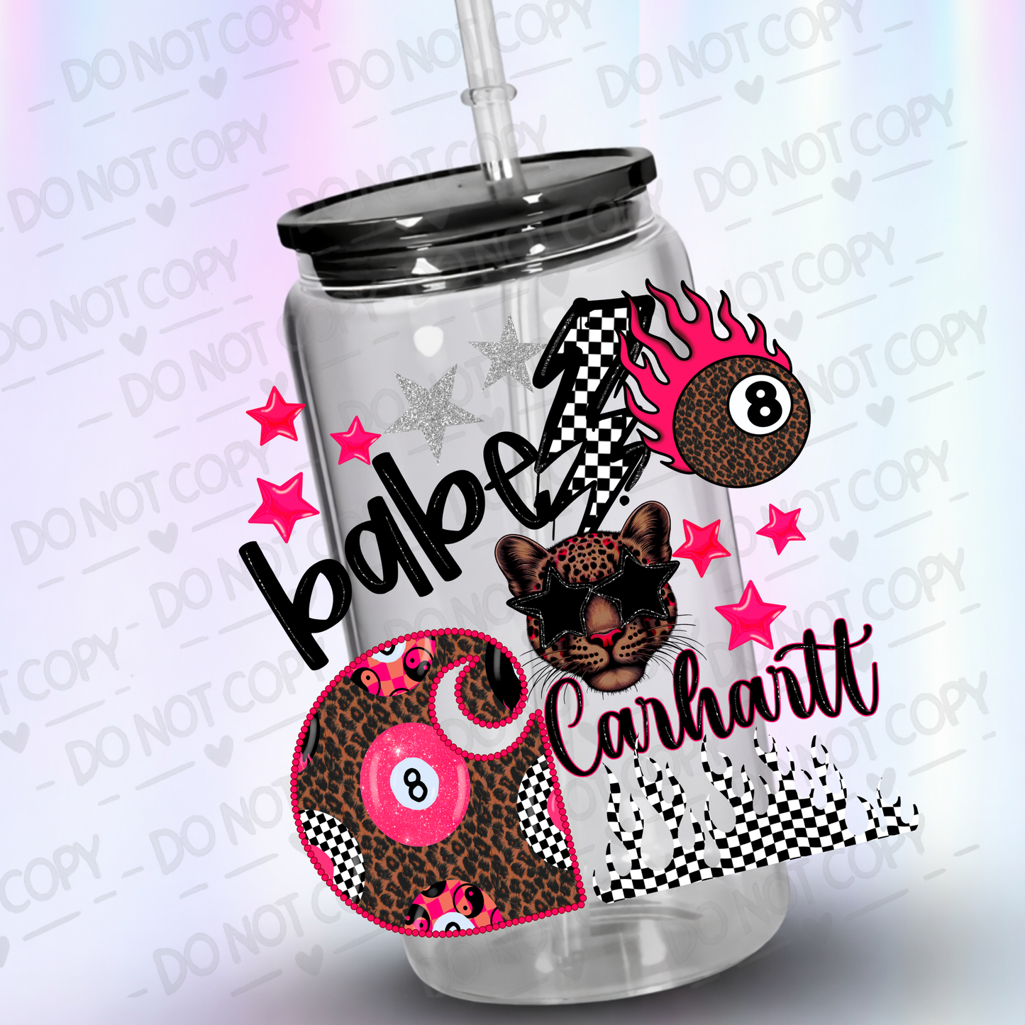 CH_babe UV DTF Decal