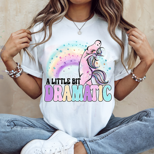 Snarky Unicorn  Ready to Press DTF Transfer (Fabrics only)