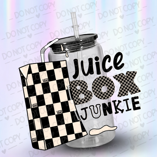 Juice_Box_Junkie 1 UV DTF Decal