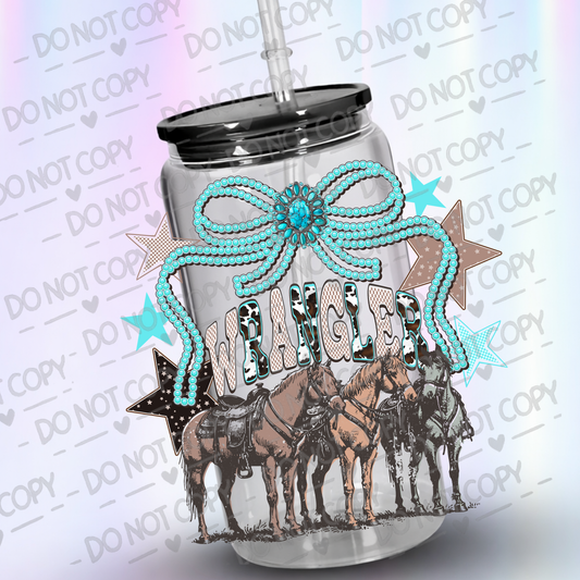 Wrangler uv dtf decal