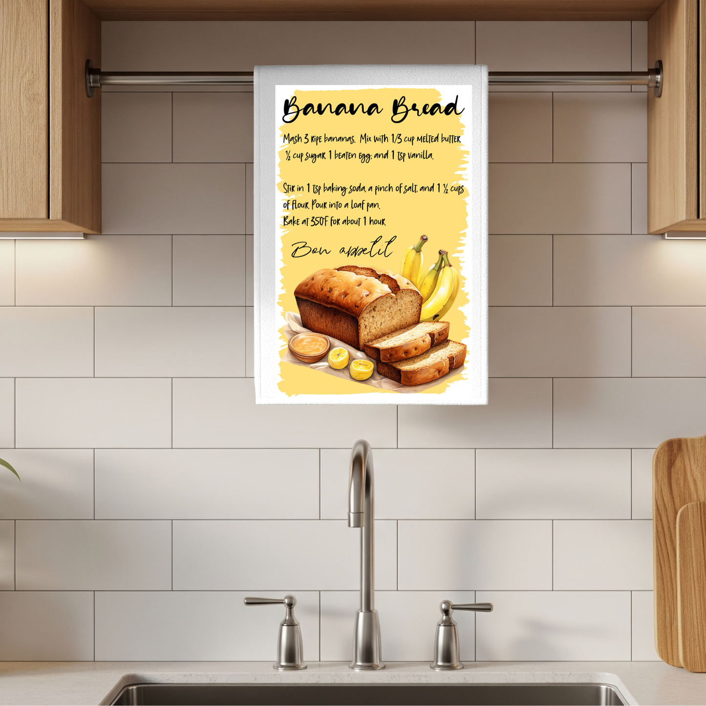 Kitchen towel DTF  (only 10$ at check out)  (For Fabrics Only) Gang Sheet 5 Foot