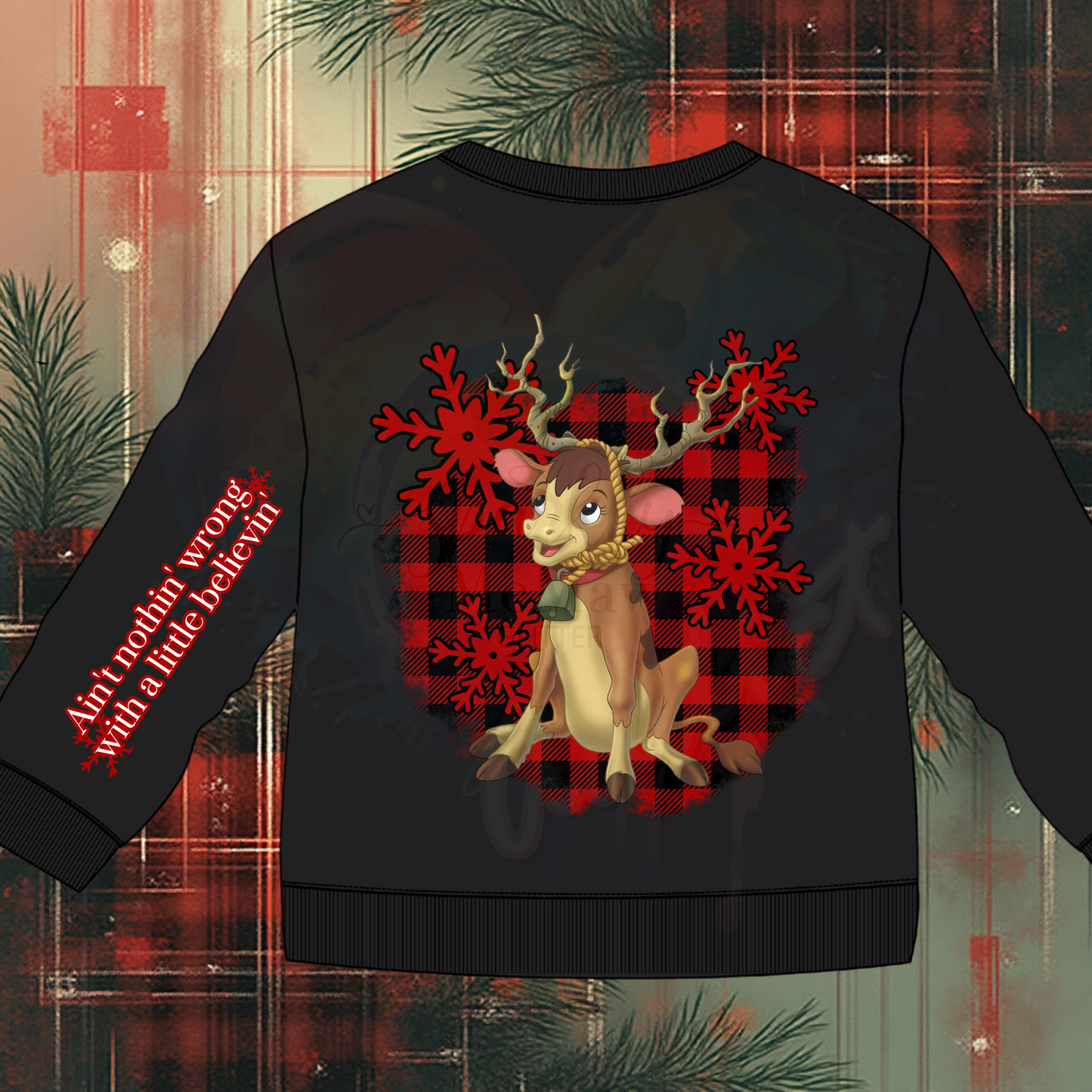 Christmas Movies 2025  (For Fabrics Only) Gang Sheet 5 Foot