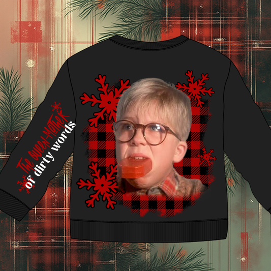 Ralphie  Ready to Press DTF Transfer (Fabrics only)