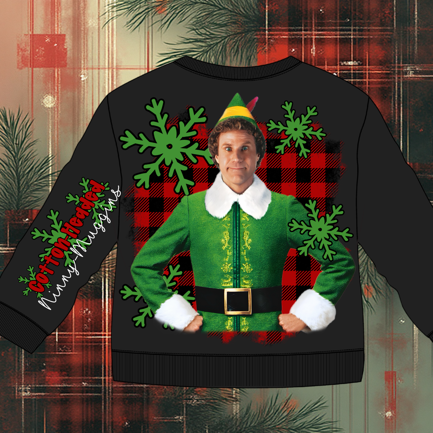 Christmas Movies 2025  (For Fabrics Only) Gang Sheet 5 Foot