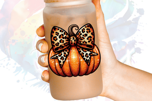 Beautiful Pumpkin UV DTF Decal