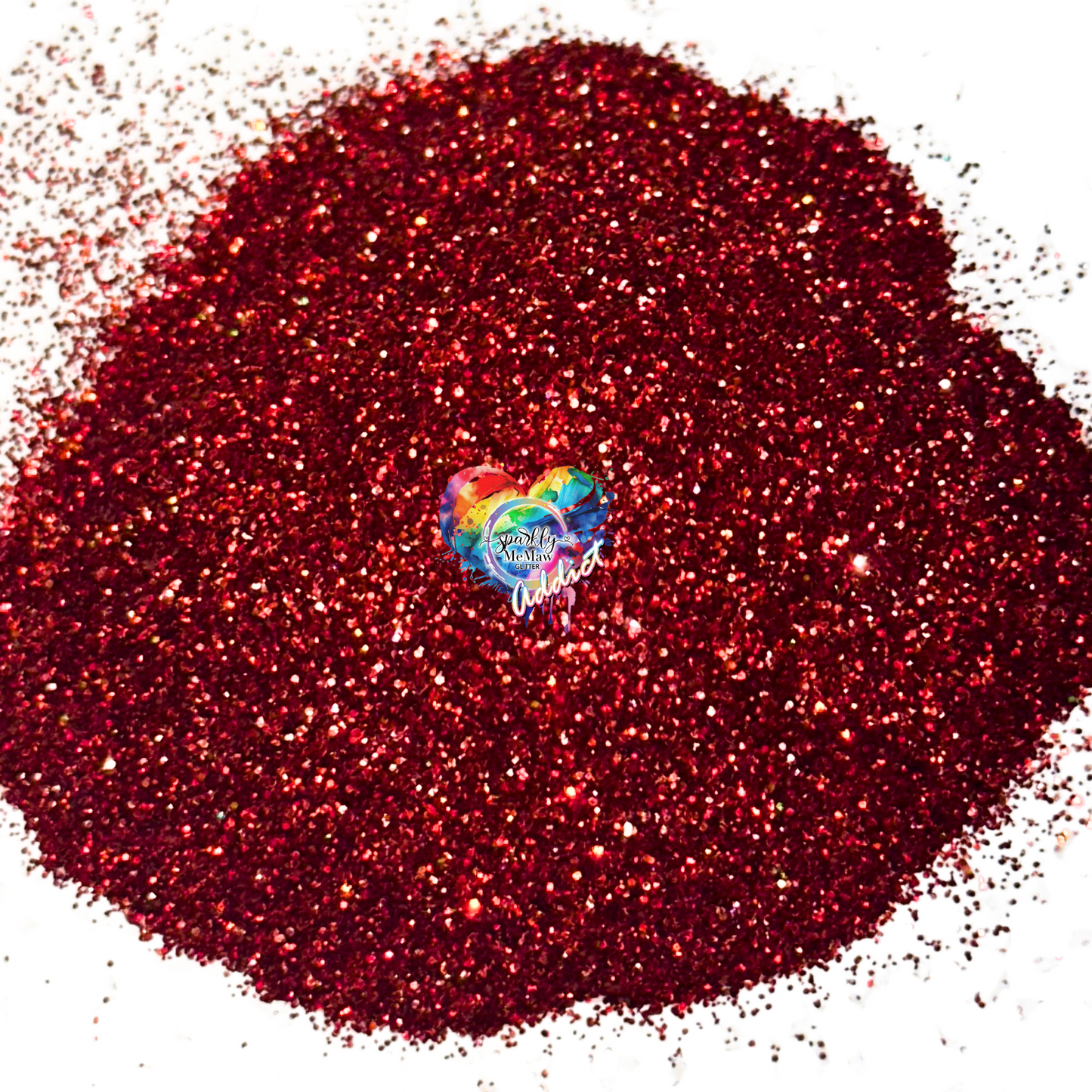 Laser Red Holographic Fine Glitter Mix