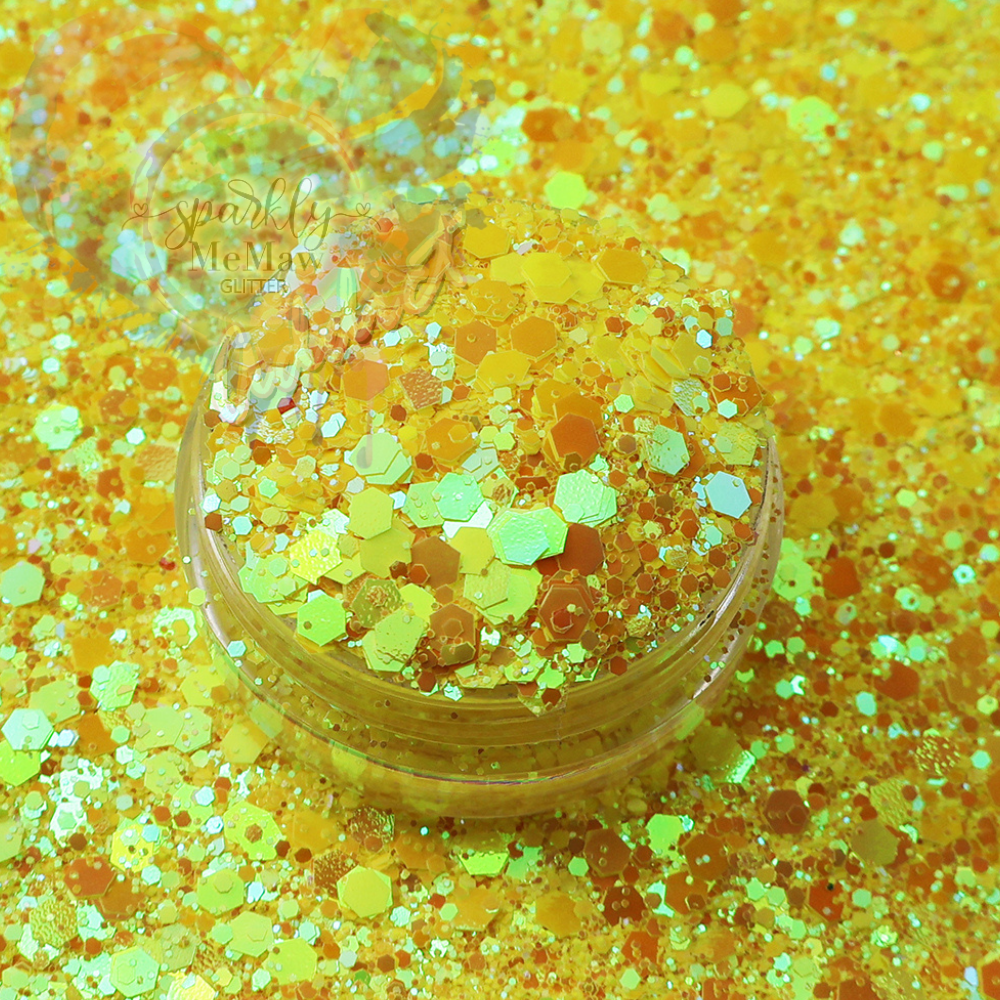 Chicken Banana  Chunky Glitter Mix