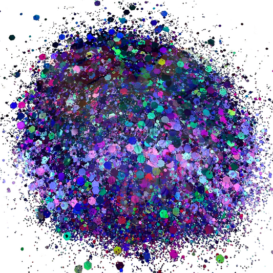 Aurora Chunky Glitter Mix