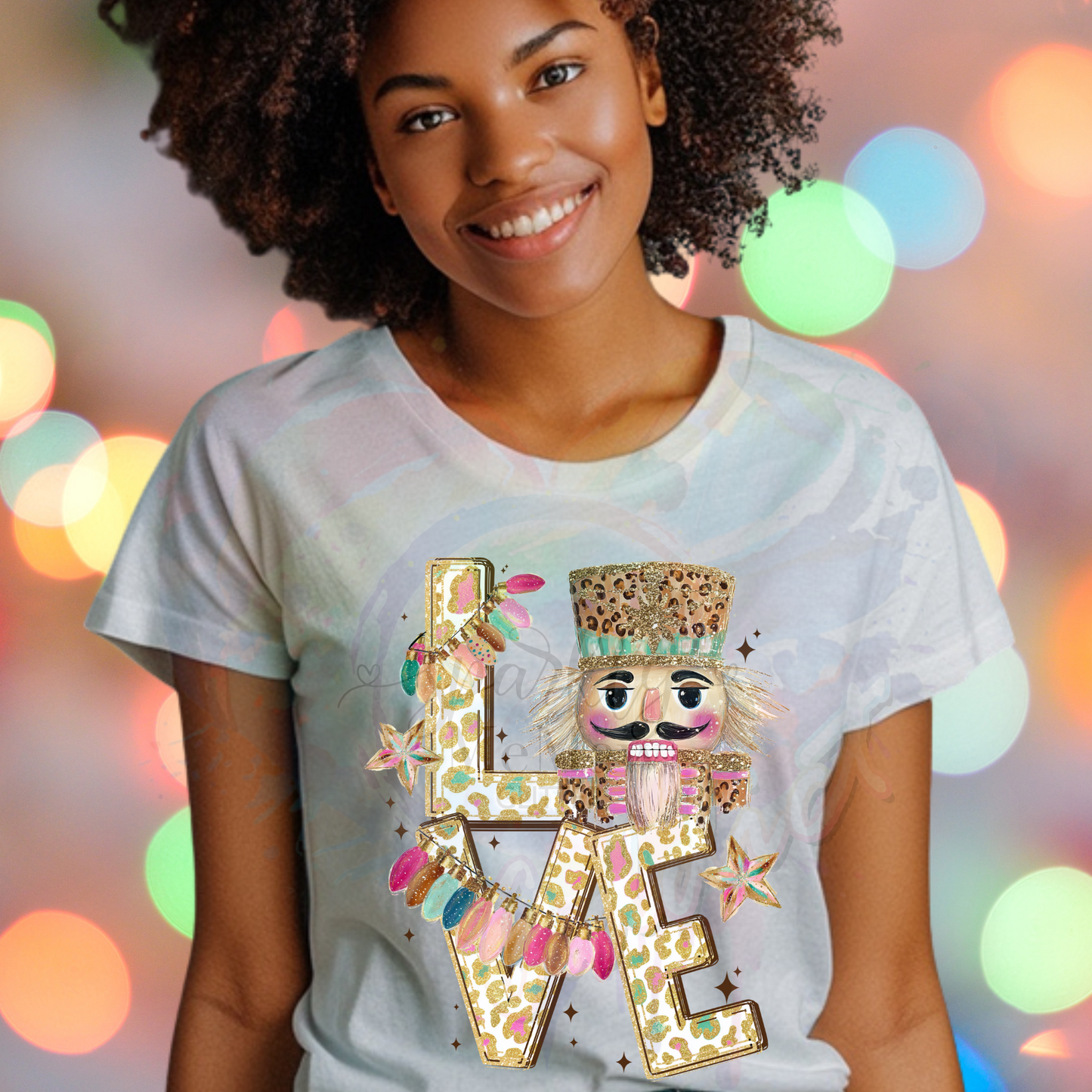 Love NutCracker Ready to Press DTF Transfer (Fabrics only)