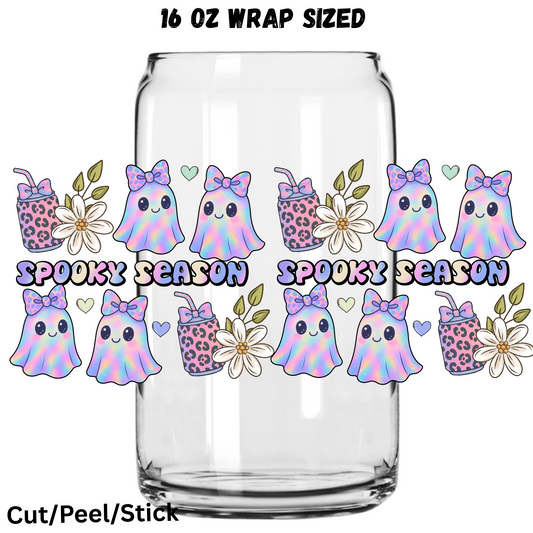 Spooky Season 11 UV  DTF 16 Oz wrap