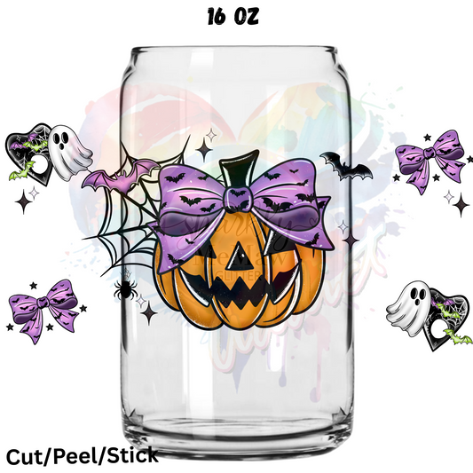 1 Halloween  UV  DTF 16 Oz wrap