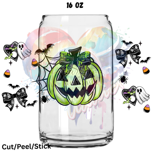 4 Halloween  UV  DTF 16 Oz wrap