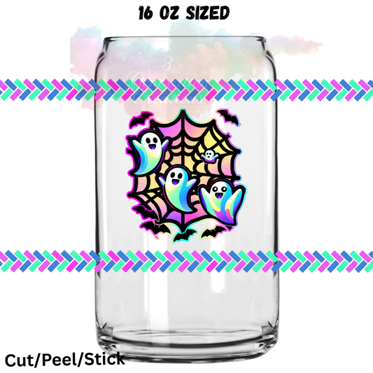 Iridescent Ghost Braided UV  DTF 16 Oz wrap