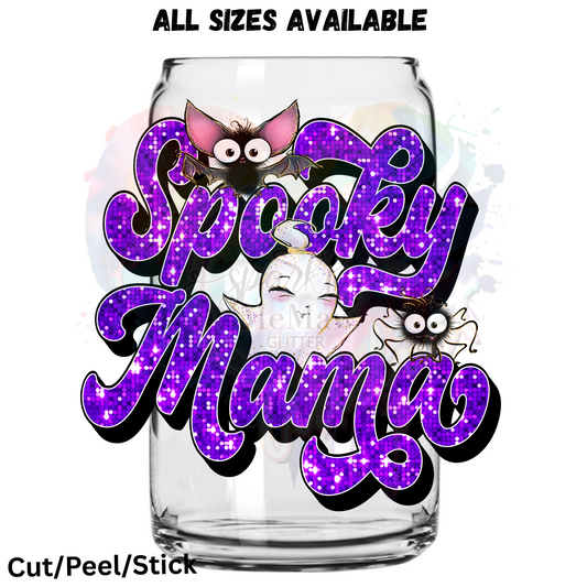 Spooky Mama 2  UV DTF Decal