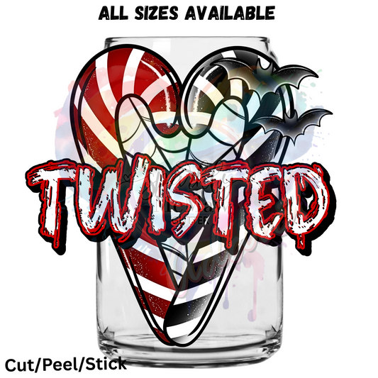 Twisted 2 UV DTF Decal