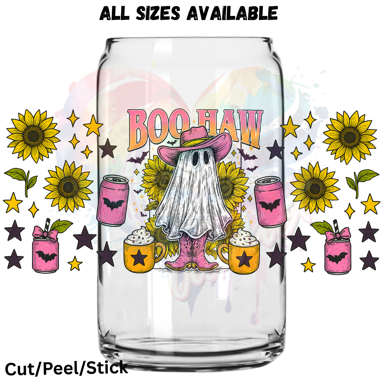 Boohaw UV  DTF 16 Oz wrap