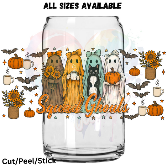 Squad Ghouls UV  DTF 16 Oz wrap