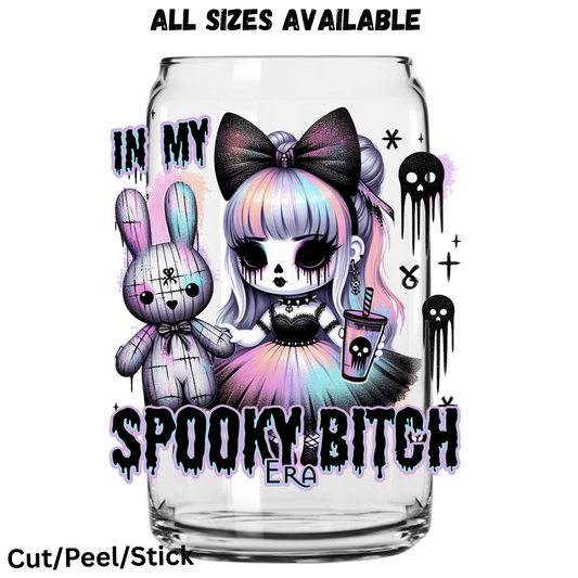 Spooky Bitch Era 4  UV DTF Decal