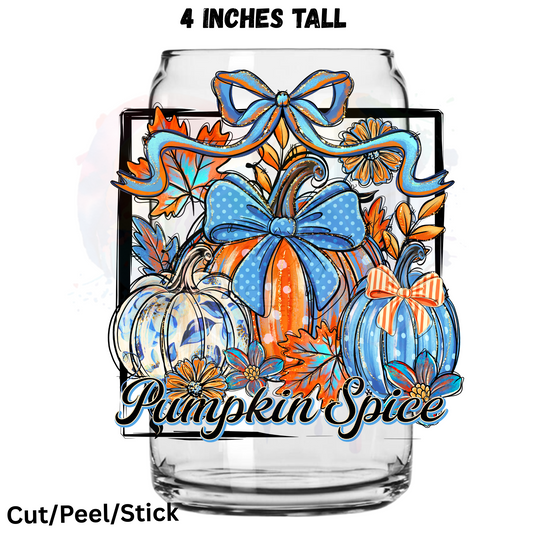 Pumpkin Spice  UV DTF Decal