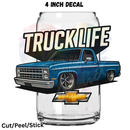 Trucklife 1 UV DTF Decal