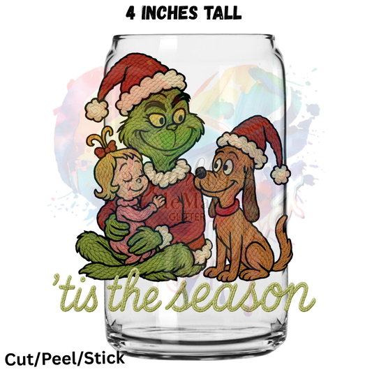 Tis the Season 2 UV DTF Decal