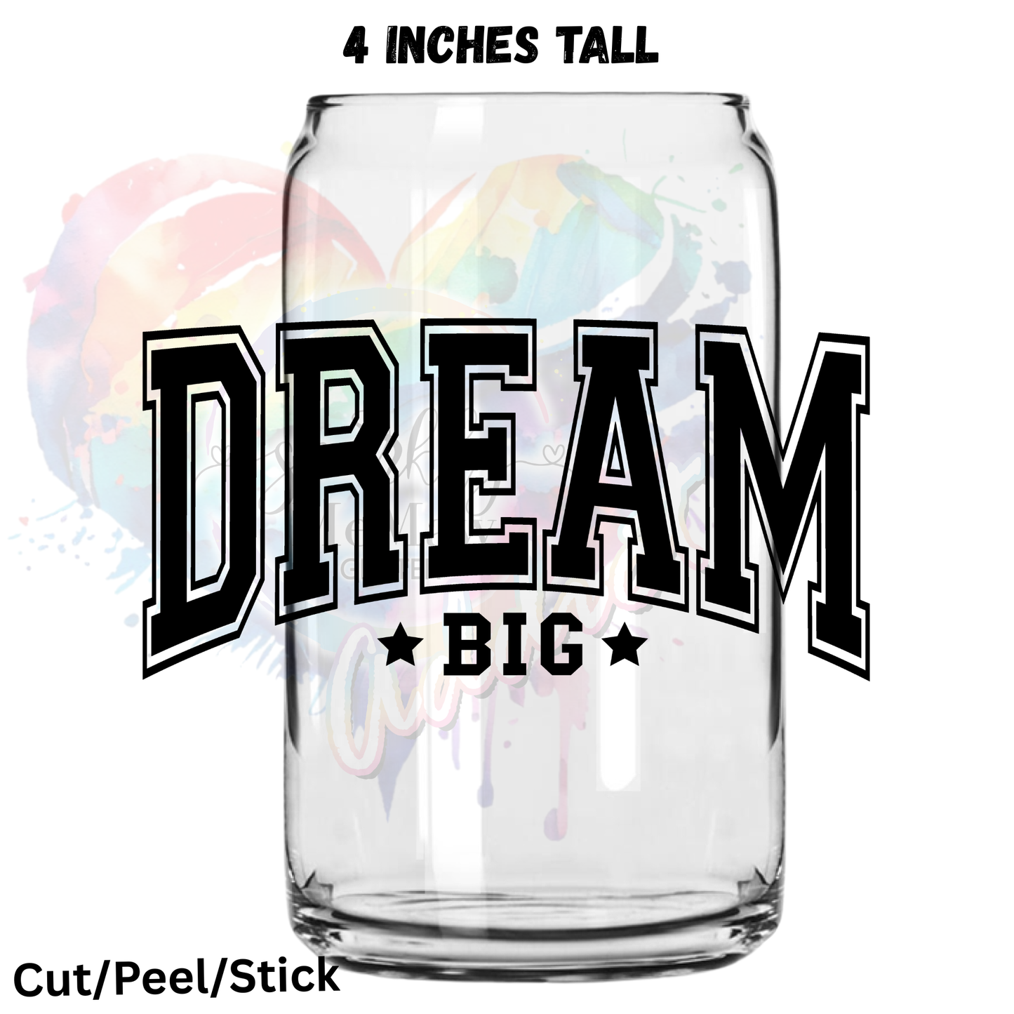 Stay Positive 24 x 24 inch UV DTF gang sheet  (all are 3.50 inches tall)