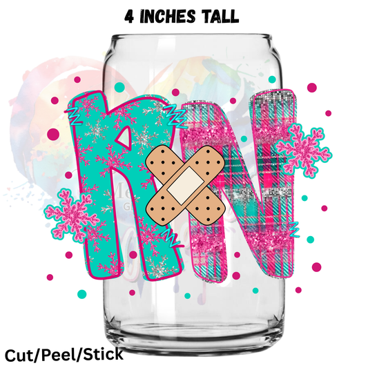 RN Chistmas UV DTF Decal