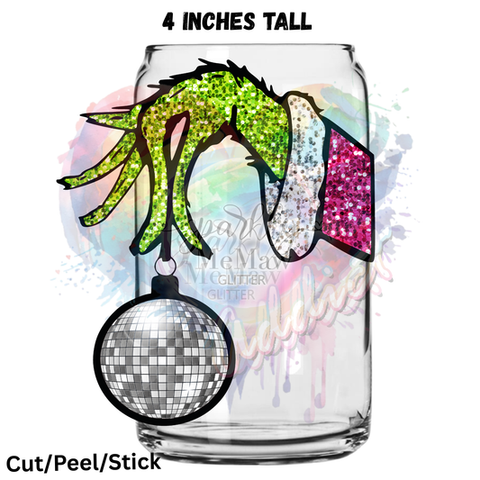 Bling hand UV DTF Decal