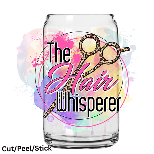 The Hair Whisperer UV DTF Decal