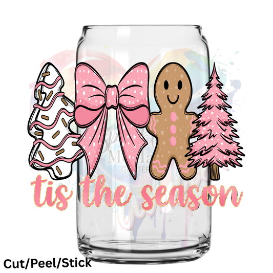 Tis The Season 5 UV DTF Decal